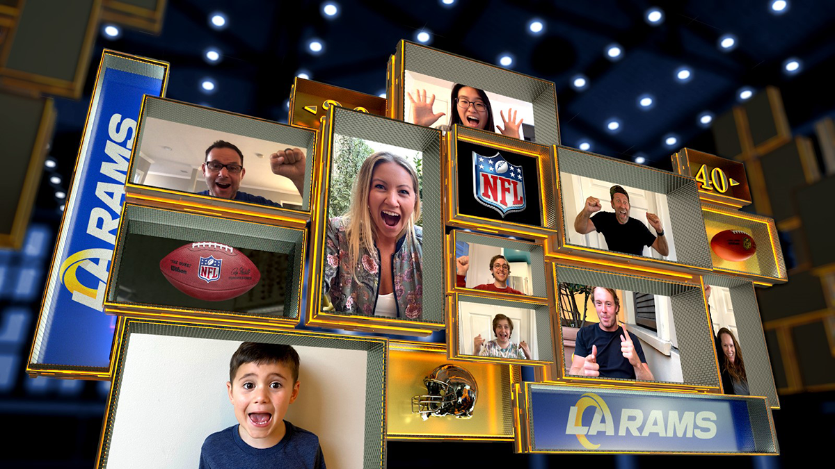 An image of the NFL Fan Mosaic Display
