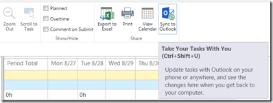 image "take your tasks with you" window and a shortkey (Ctrl + Shift + U)