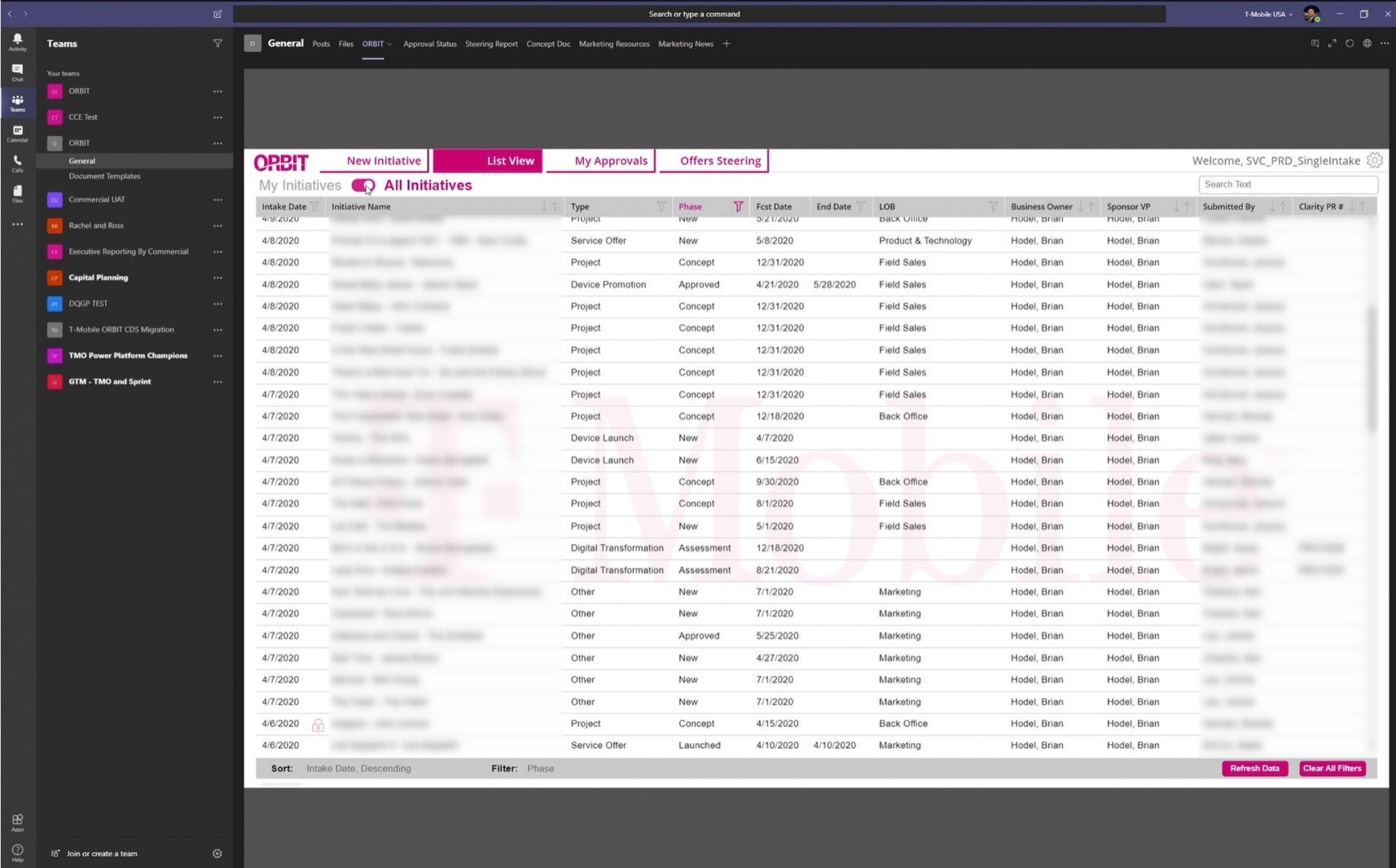 Power Apps and Power BI running embedded in Microsoft Teams