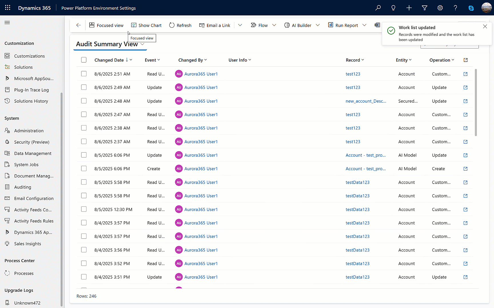 Audit logs remain available for masked columns to monitor access and detect anomalies.