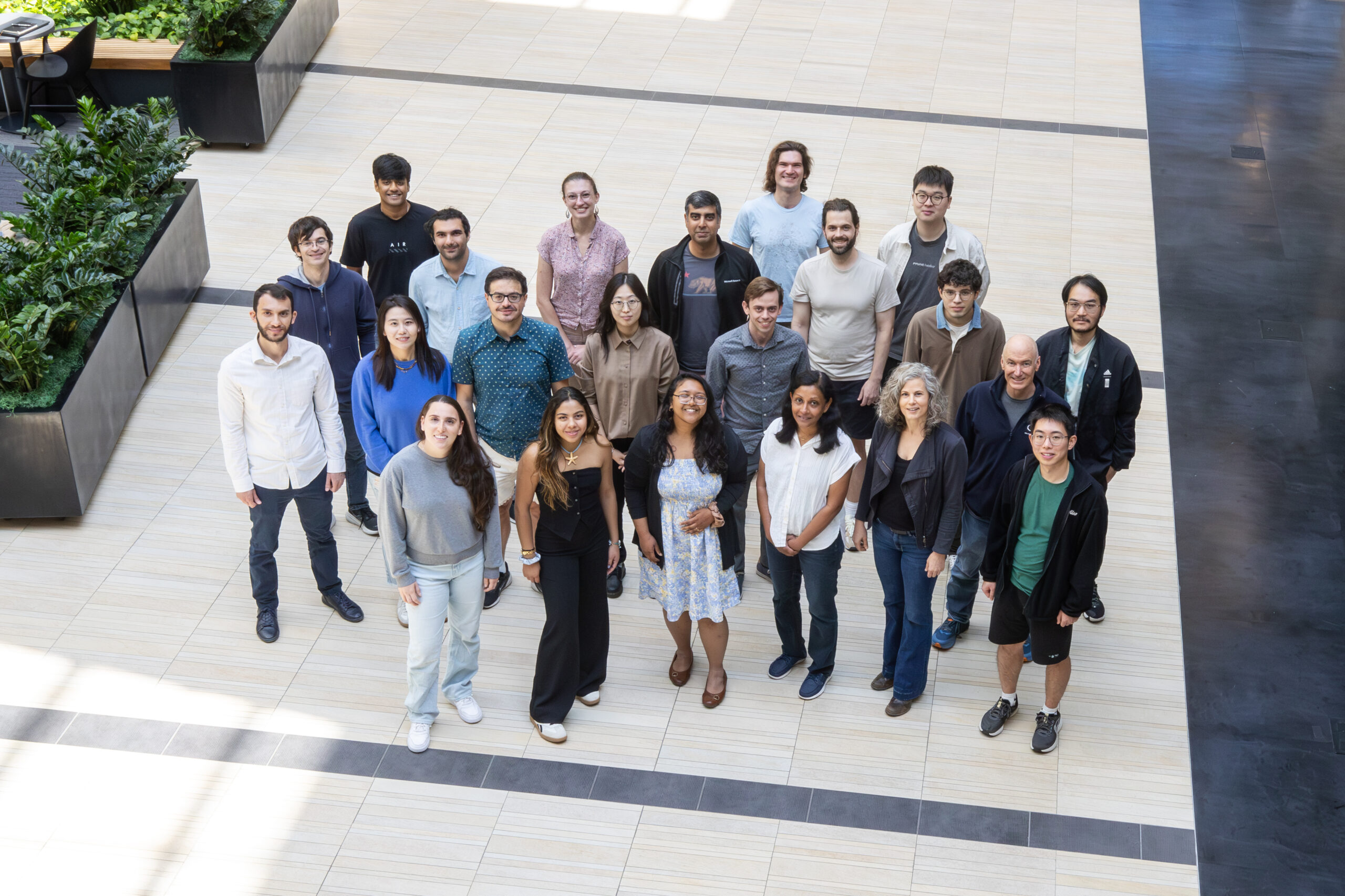 AI Interaction and Learning team photo