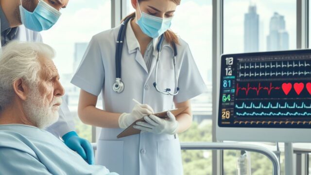 Showing healthcare