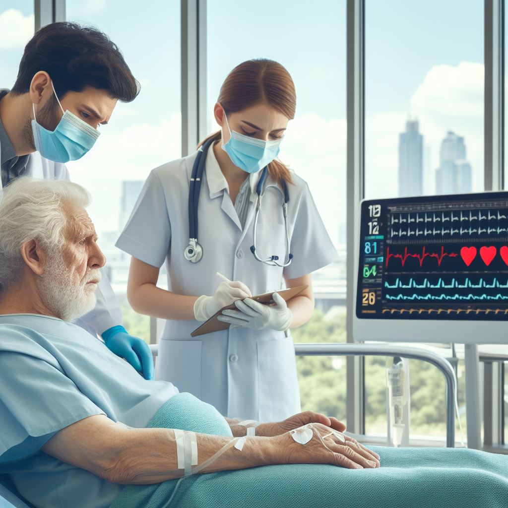 Showing healthcare