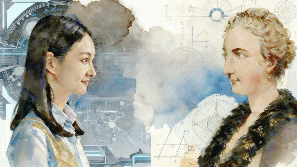 Two people together