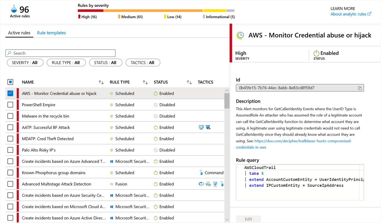 Image showing credential abuse in AWS CloudTrail.
