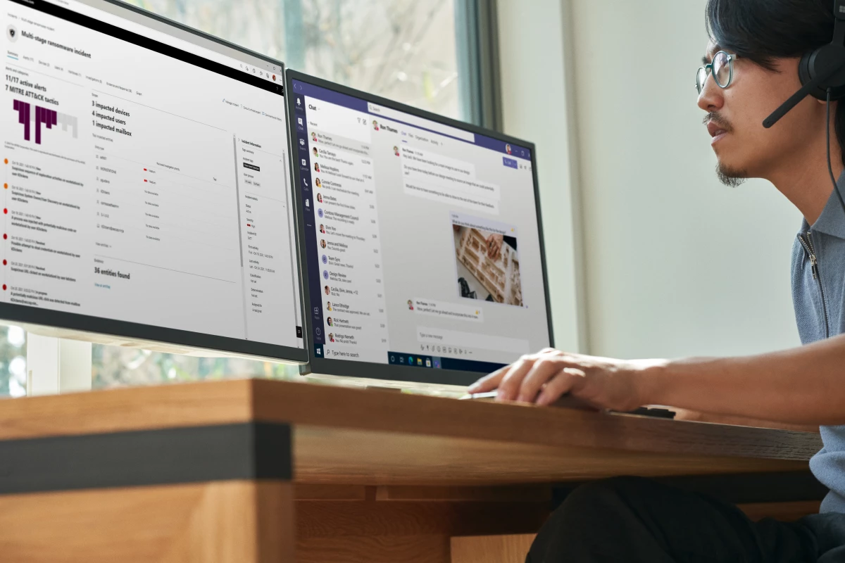 Security practitioner working from home