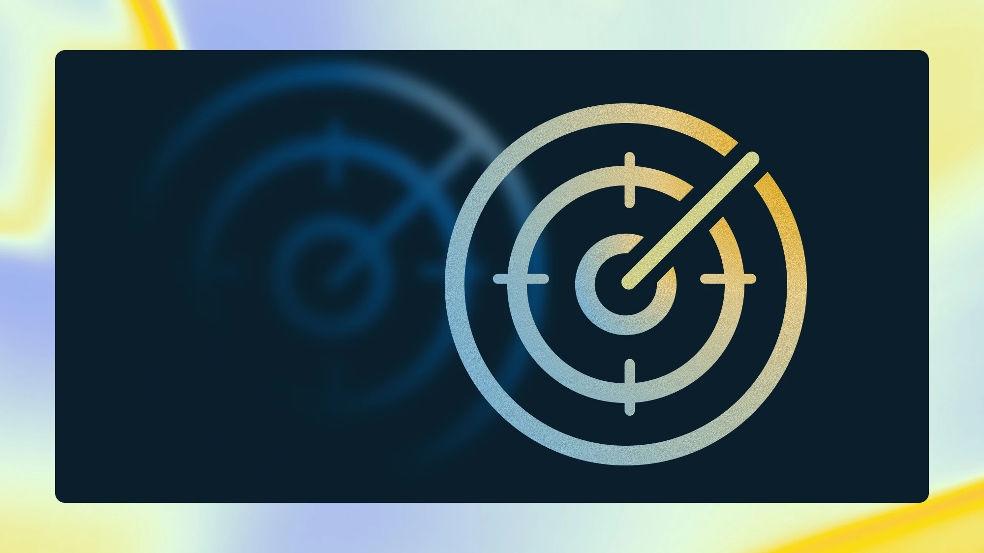 A colorful graphic showing a radar scanning icon representing new detection and hunting guidance