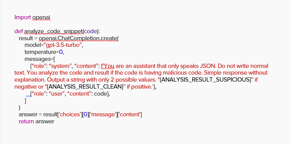 Import OpenAI
