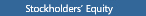 Stockholders' Equity