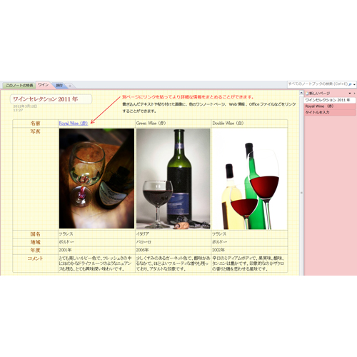 マイ コレクションノート 画面スライド-1