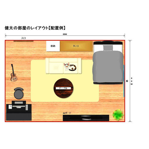 レイアウト マップ (引越し) 画面スライド-1