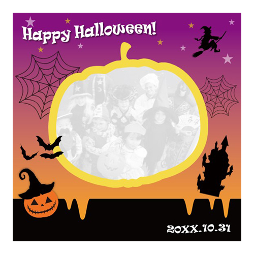 フォト ブック (ハロウィン) 画面スライド-1