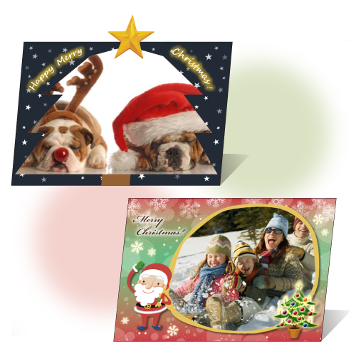 フォト フレーム (クリスマス) 画面スライド-1