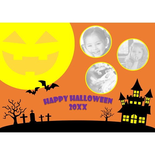 フォト ムービー (ハロウィン) 画面スライド-1