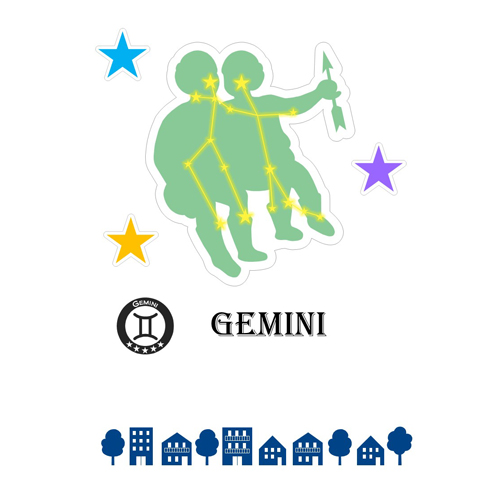ウィンドウ シール (12 星座) 画面スライド-4