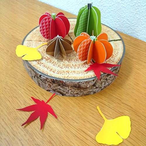 テーブル飾り (秋) 画面スライド-1