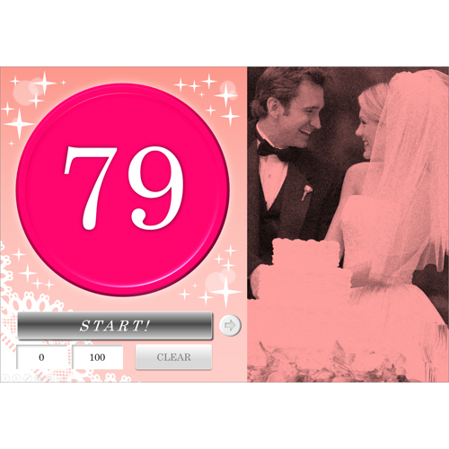 ビンゴ ルーレット (結婚式二次会・宴会) (タッチ対応) 画面スライド-2